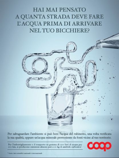 Acqua Pubblica: da Coop le etichette sulla qualità  Alternativa  Sostenibile News su agricoltura sostenibile, bioedilizia, efficientamento  energetico, energia rinnovabile