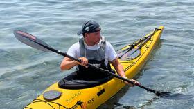 Ambiente: Leone Ortega da Venezia a Genova in tre mesi in canoa in solitaria per sensibilizzare sull'inquinamento marino.